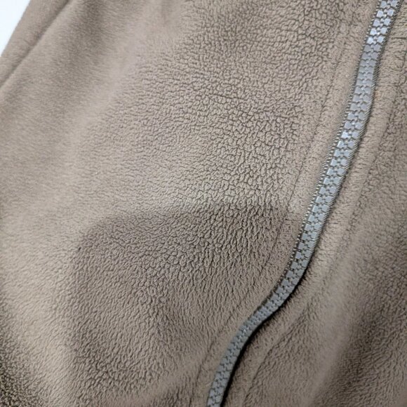 Bench Fleece Trench Jacket Beige Tan Brown Size Large - Picture 5 of 6